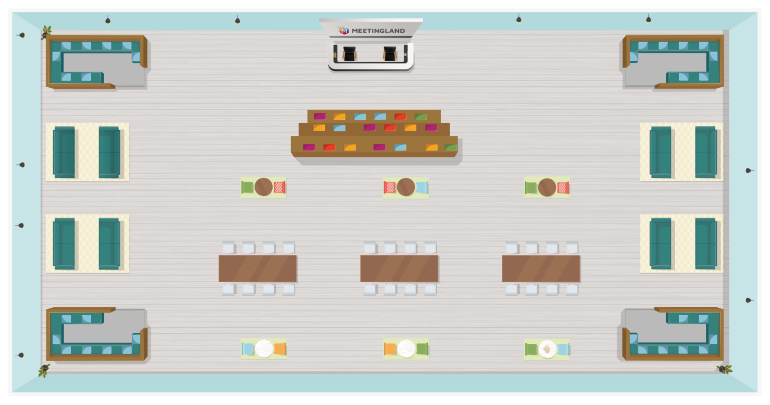 Gather.Town Maps & custom map design for virtual events